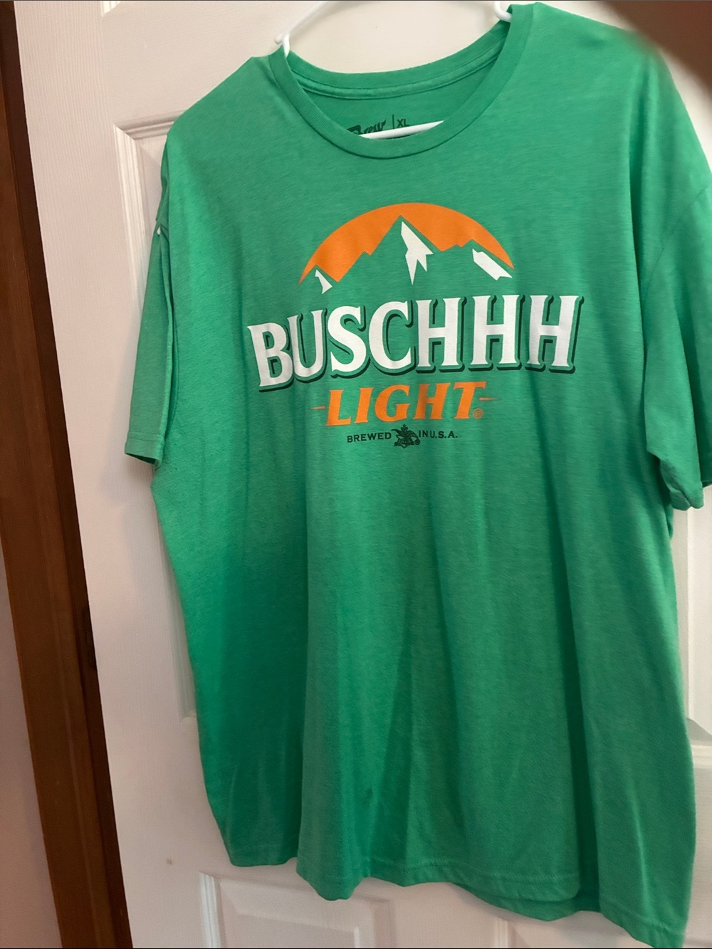 Buschhh Light Short Sleeve Crewneck T-Shirt in Green